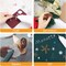 Glitter Color Hot Glue Sticks, 48 PCS Full Size Hot Melt Gluing Sticks Colored, Craft Adhesive Waxing Sticks Bulk for Cards, Sealing, Decoration, Art, DIY, Stamp, 0.43" Dia x 4" Long